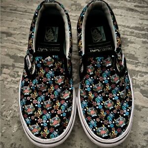 Vans Discovery Protect Tigers Slip On Youth Size 13